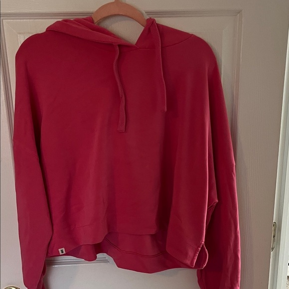 Simply Southern Crop Women's Pink Hoodie - Picture 1 of 4